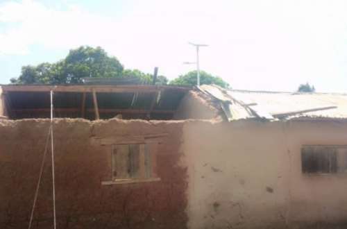 Rainstorm destroy church, houses at&nbsp;Matamanu