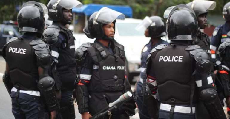 Police gun down two suspected armed robbers in gun battle at&nbsp;Ashaiman