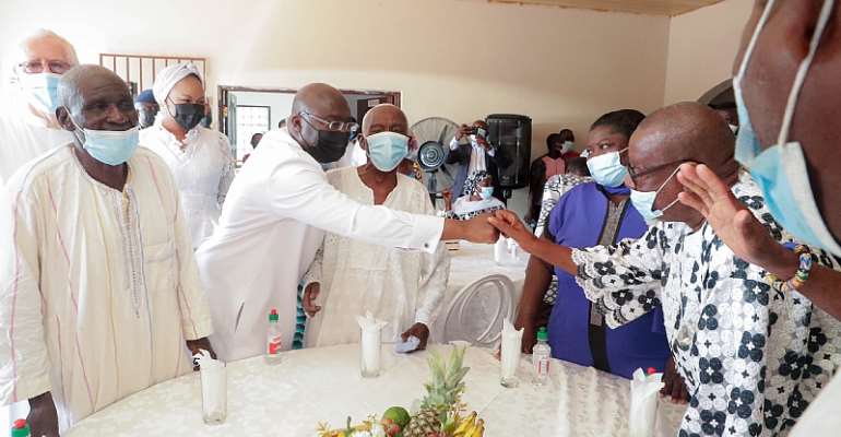 Bawumia celebrates 58th birthday with cured&nbsp;lepers