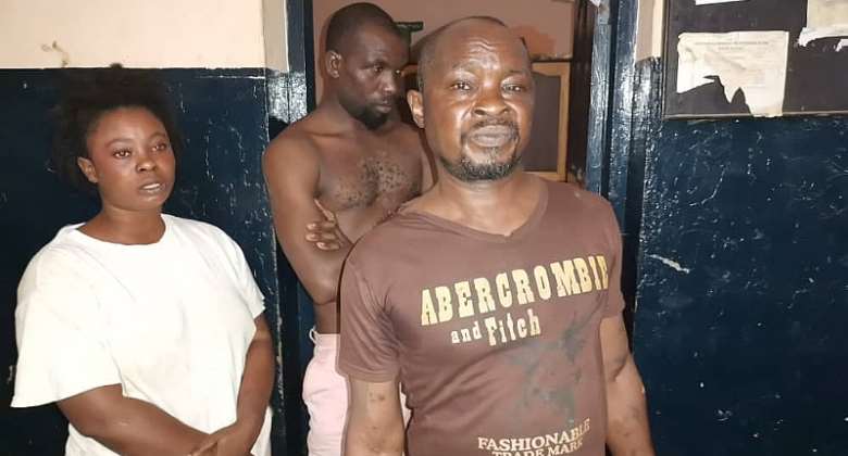 Wee seller allegedly slaps Kyebi Police Commander for arresting her&nbsp;son