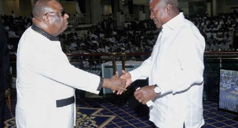 You’re blessing to Ghana, Africa and the world — Mahama celebrates Duncan-Williams on 65th&nbsp;birthday