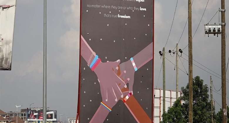 Controversial gay billboard pulled&nbsp;down