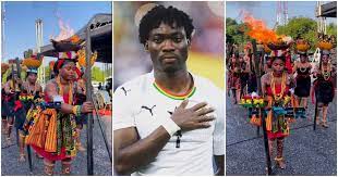 Christian Atsu: Beautiful Ewe Culture Displayed At Late Footballer’s Funeral, Many Left In&nbsp;Awe