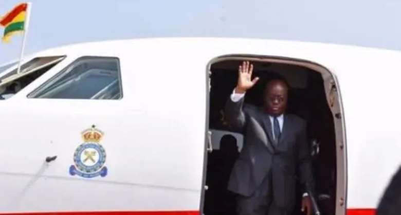 Akufo-Addo departs Ghana for South&nbsp;Africa