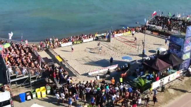 The great Beach Volleyball goes on stage in San Cataldo, the “Futures Beach Pro” gets&nbsp;underway