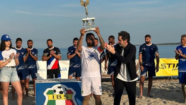 International Beach Soccer, Brazil wins in the San Cataldo&nbsp;stage