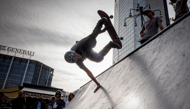 An Open day in Lecce to teach the sport of&nbsp;skateboarding