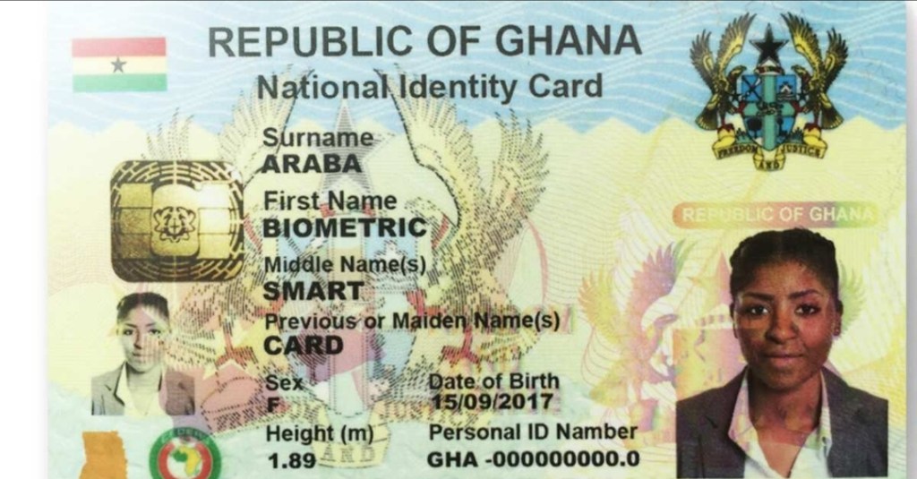 GHANA CARD INFORMATION