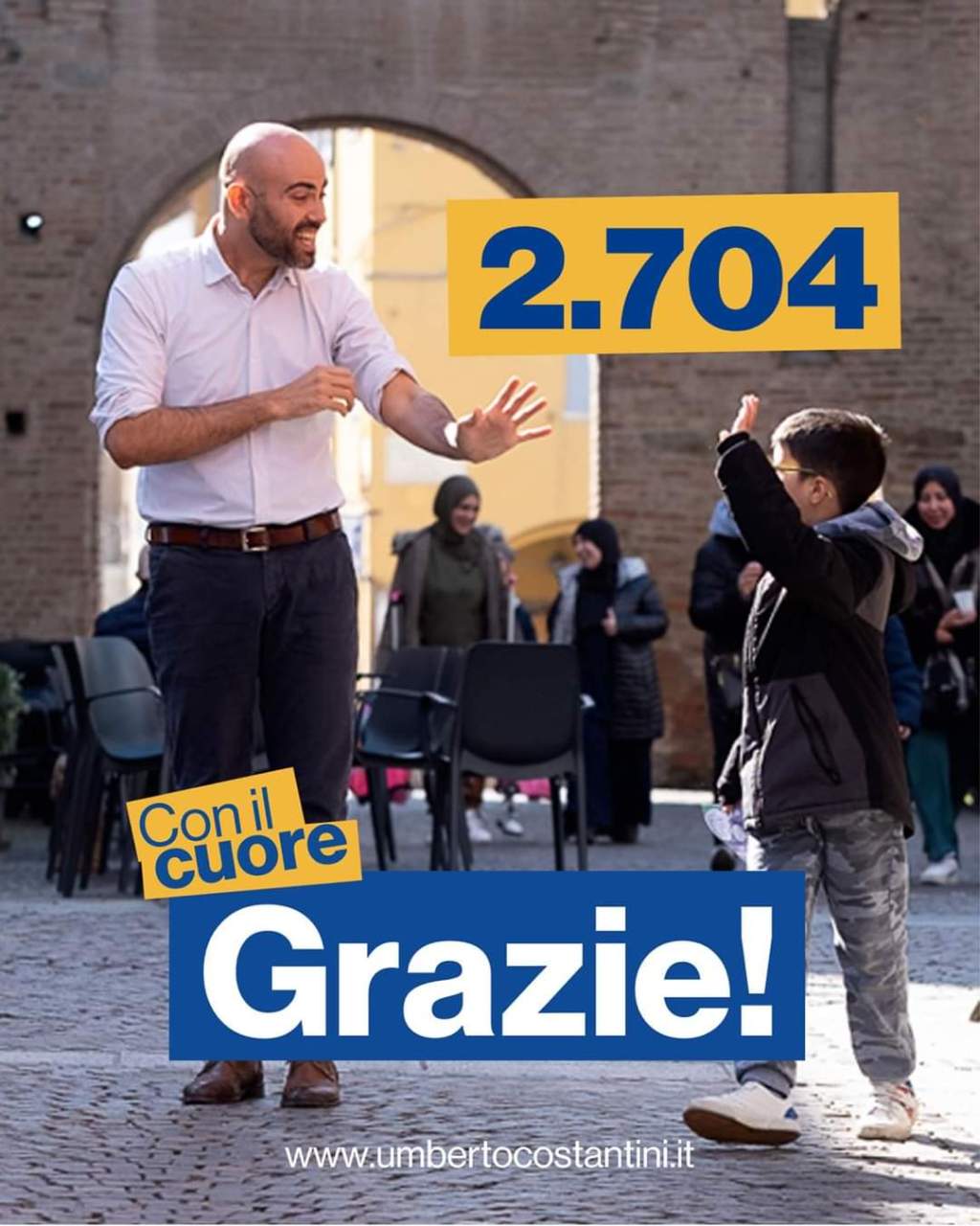 I will always keep my heart in it.Thank you, 2,704 times thank&nbsp;you.