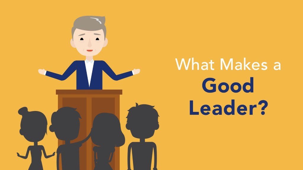 WHO IS A GOOD&nbsp;LEADER